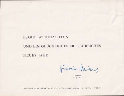 YEMEN - The Life of Christ complete sheet of 15 stamps in German New Year Wishes folder (used)